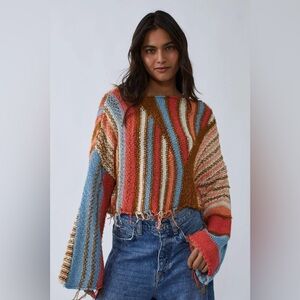 Free people Baja Pullover sweater